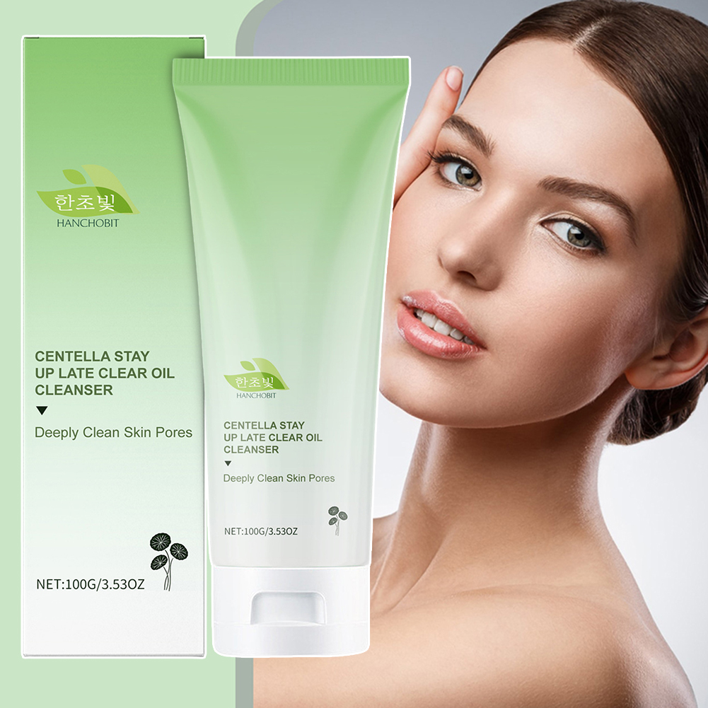 Face Wash Mens - 100g 병풀 추출물 진정 페이셜 클렌저,