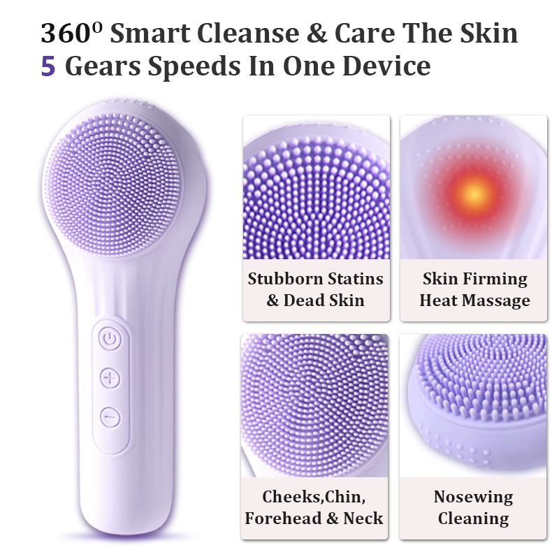 남성과 여성을 위한 소닉 방수 페이셜 클렌징 브러시 충 - Face Wash Mens 리뷰 및 가격