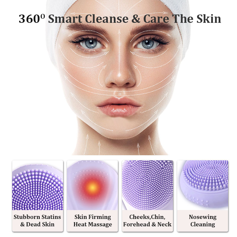 남성과 여성을 위한 소닉 방수 페이셜 클렌징 브러시 충 - Face Wash Mens 리뷰 및 가격
