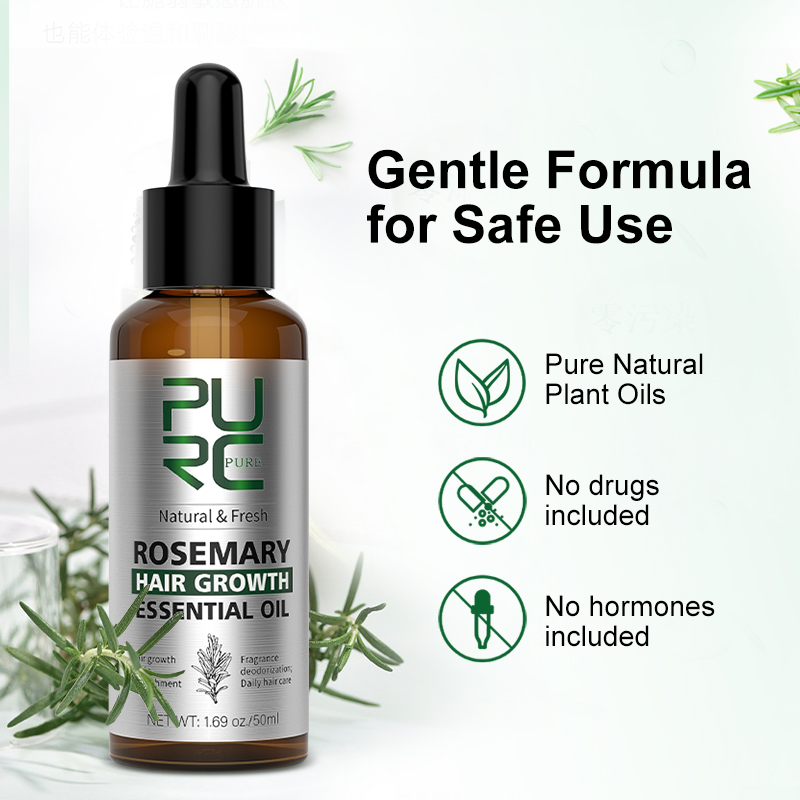 PURC 로즈마리 오일 모발 성장 남성 여성 두피 트리 - Beard Oil Growth 리뷰 및 가격