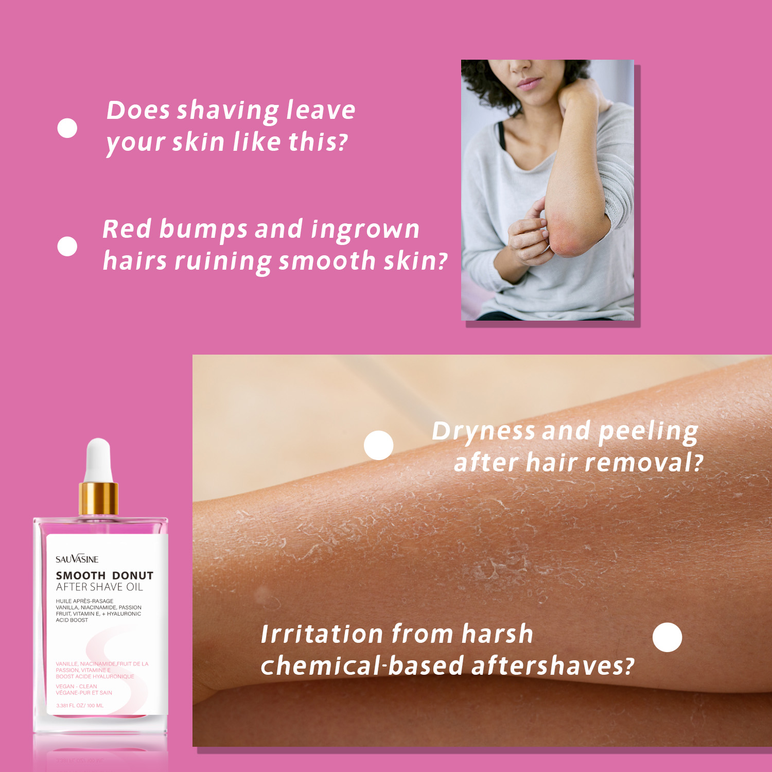 여성용 100ML 애프터 쉐이브 오일 부드러운 피부 빠 - Ingrown Hair Serum 리뷰 및 가격