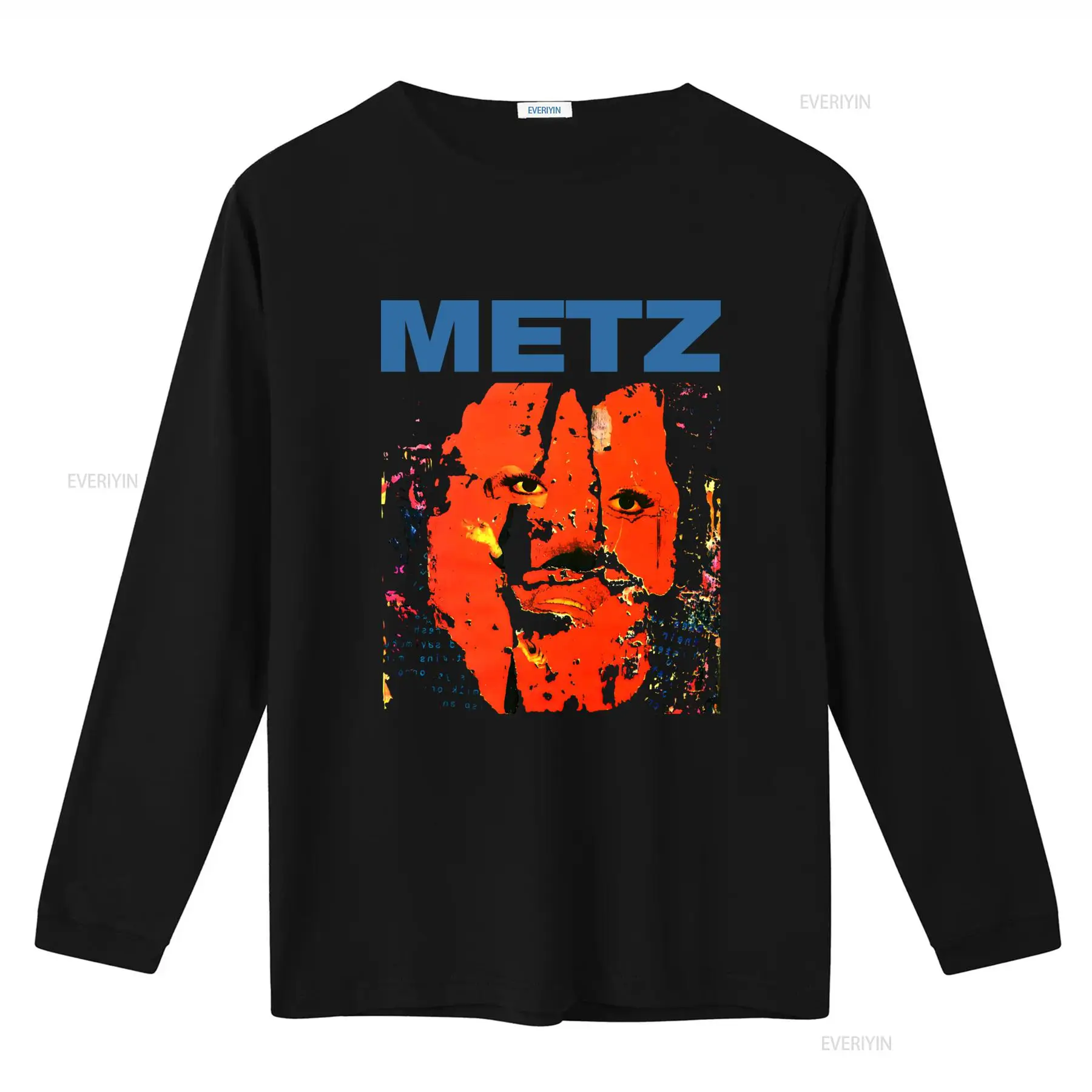 METZ 티셔츠, 대담한 레드 페이스 프린트와 엣지 디 - Face Wash Mens 리뷰 및 가격