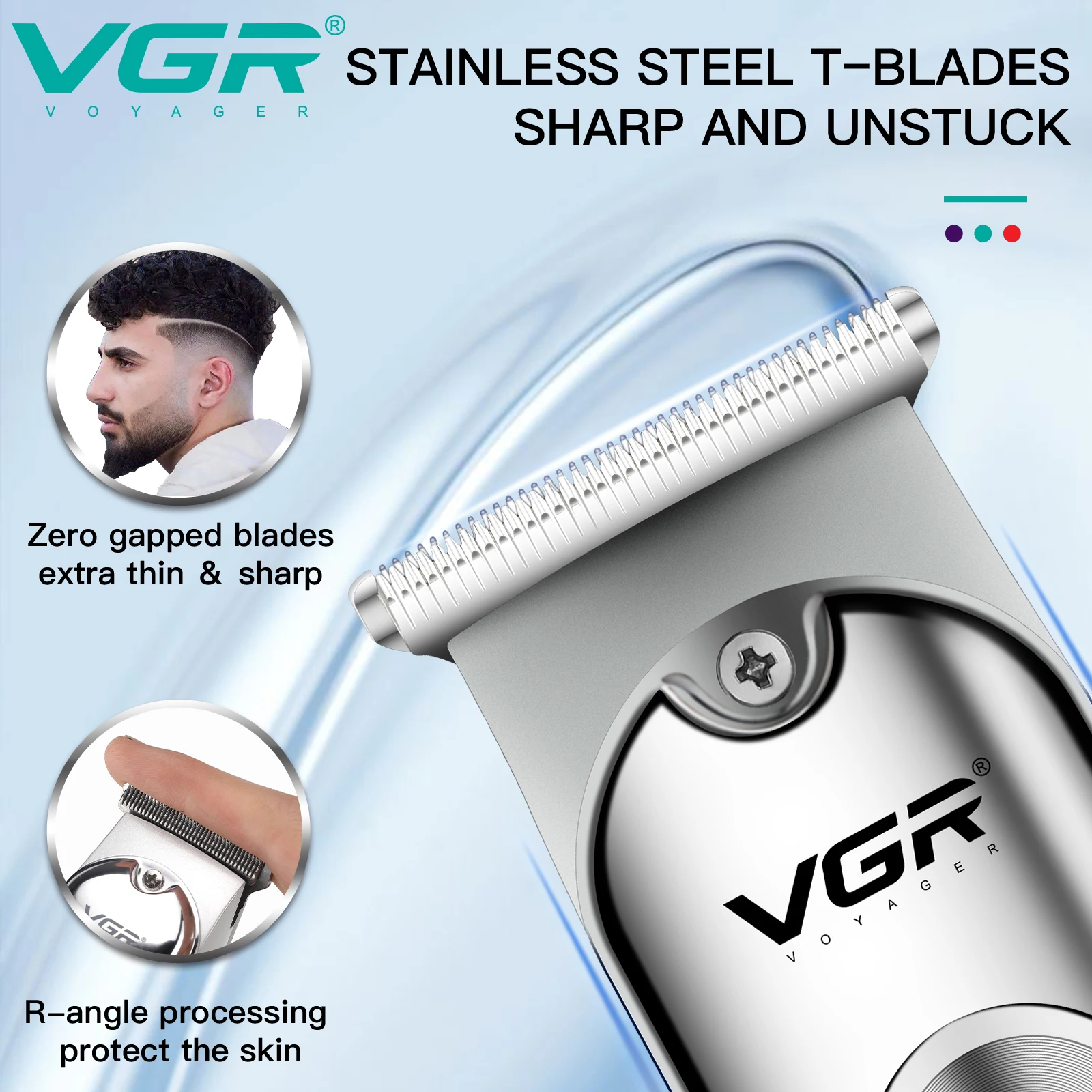 VGR 남성용 충전식 전기 헤어 트리머, 전문 헤어 클 - Face Wash Mens 리뷰 및 가격