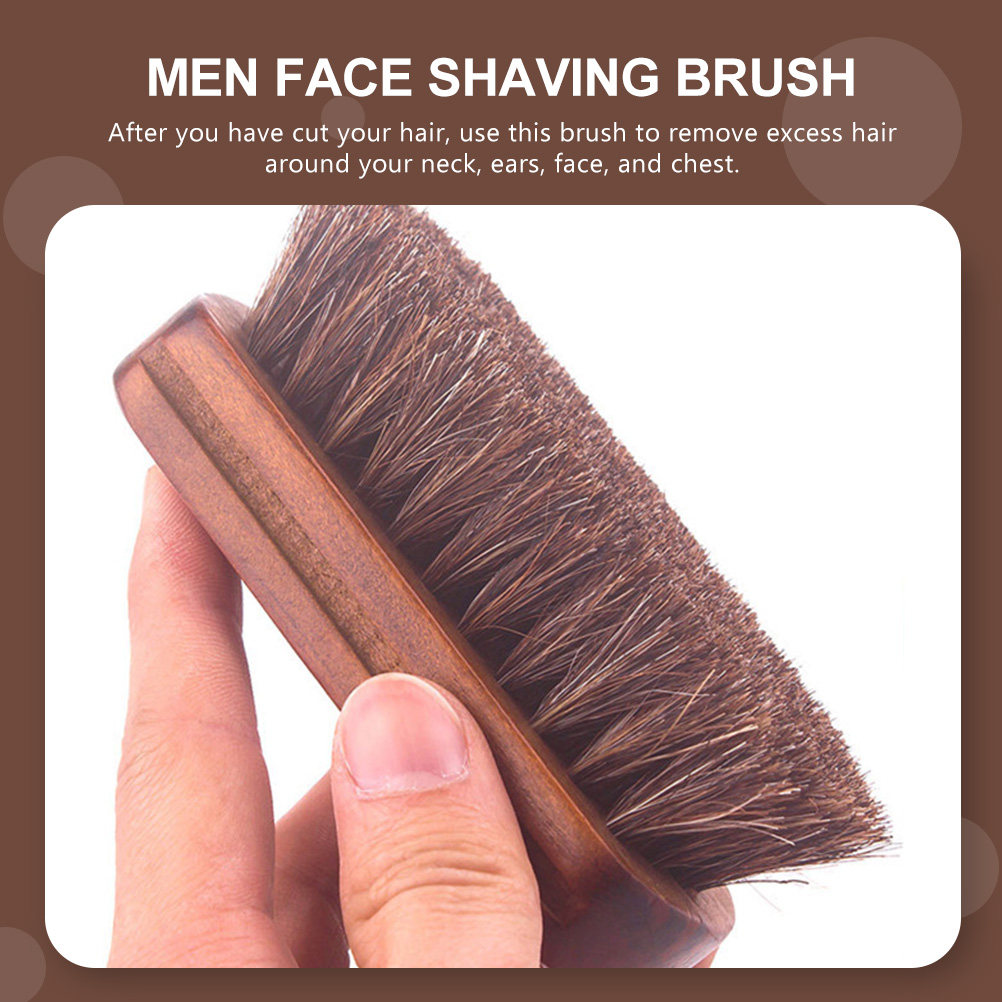 남성용 턱수염 브러시, 튼튼한 말털 브러시, 나무 손잡 - Face Wash Mens 리뷰 및 가격