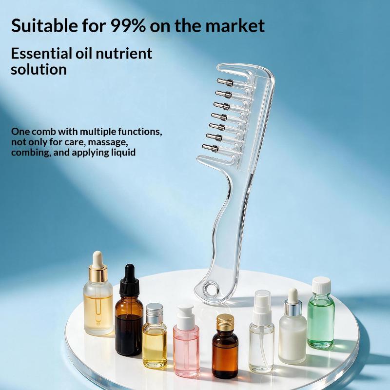 유니섹스 에센셜 오일 도포 마사지 빗, 내장형 액체 저 - Beard Oil Growth 리뷰 및 가격