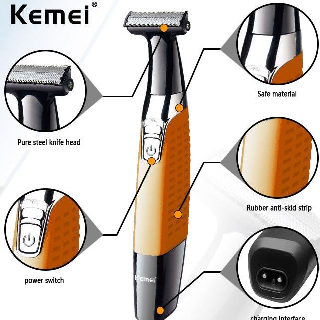 Kemei KM-1910 충전식 전기 면도기 수염 면도 - Face Wash Mens 리뷰 및 가격