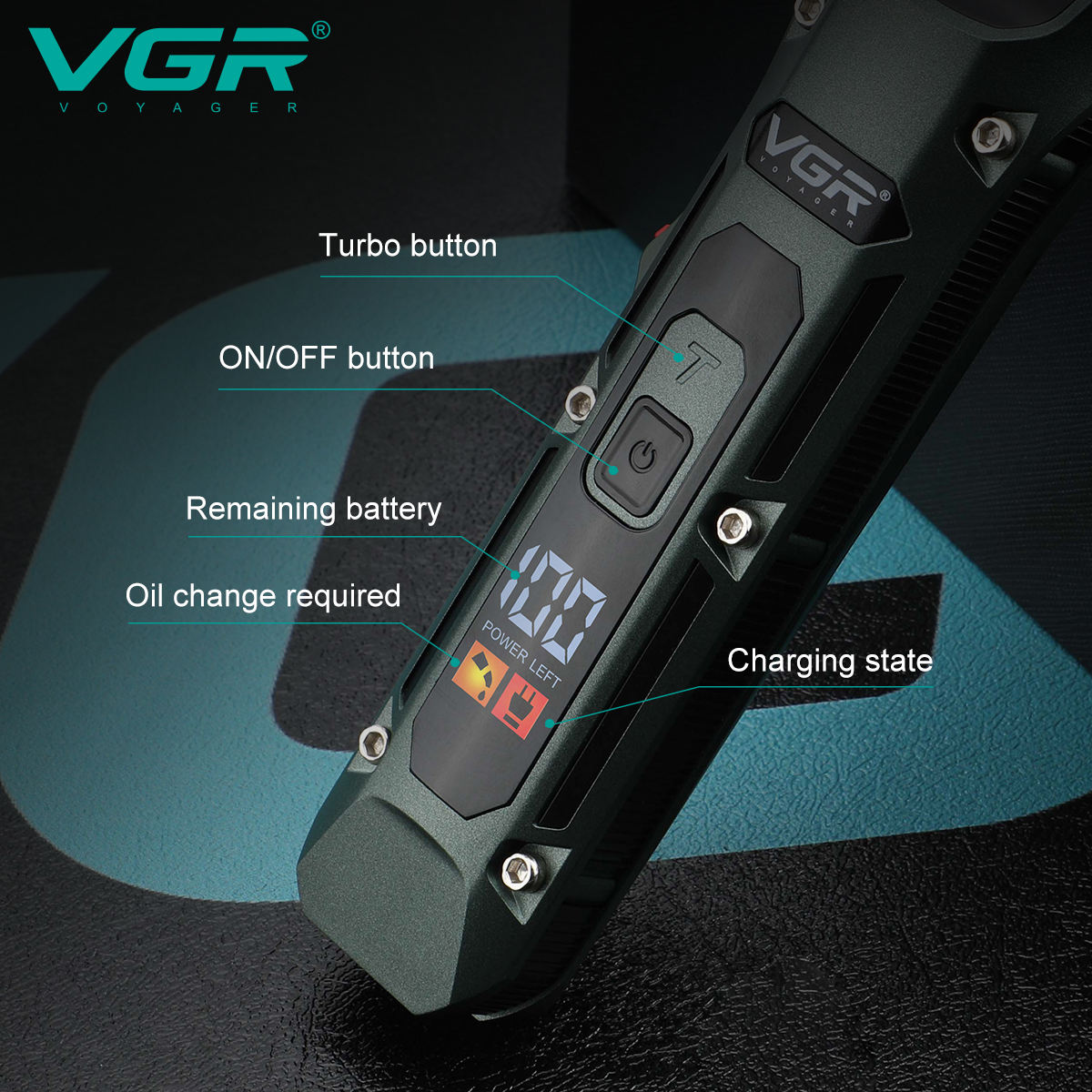 VGR V-696 새로운 금속 인기 살롱 이발사 헤어  - Electric Shaver Rotary 리뷰 및 가격